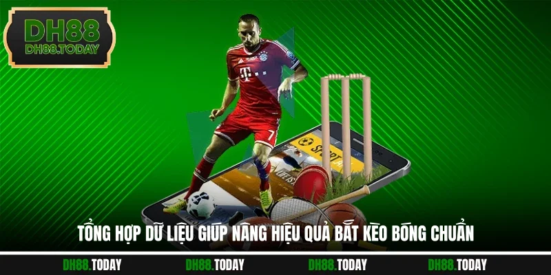 Tổng hợp dữ liệu giúp nâng hiệu quả bắt kèo bóng chuẩn